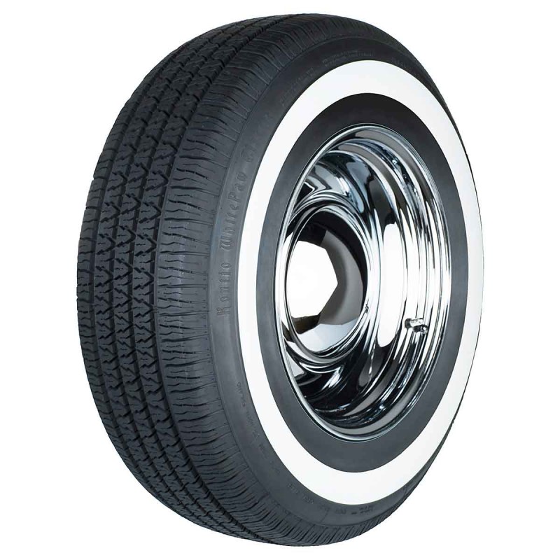 Kontio tyre 165/80R15 87T TL M+S WhitePaw Classic Flanc Blanc 1½" (40mm) Kontio tyre 165/80R15 87T TL M+S WhitePaw Classic Flanc Blanc 1½" (40mm)