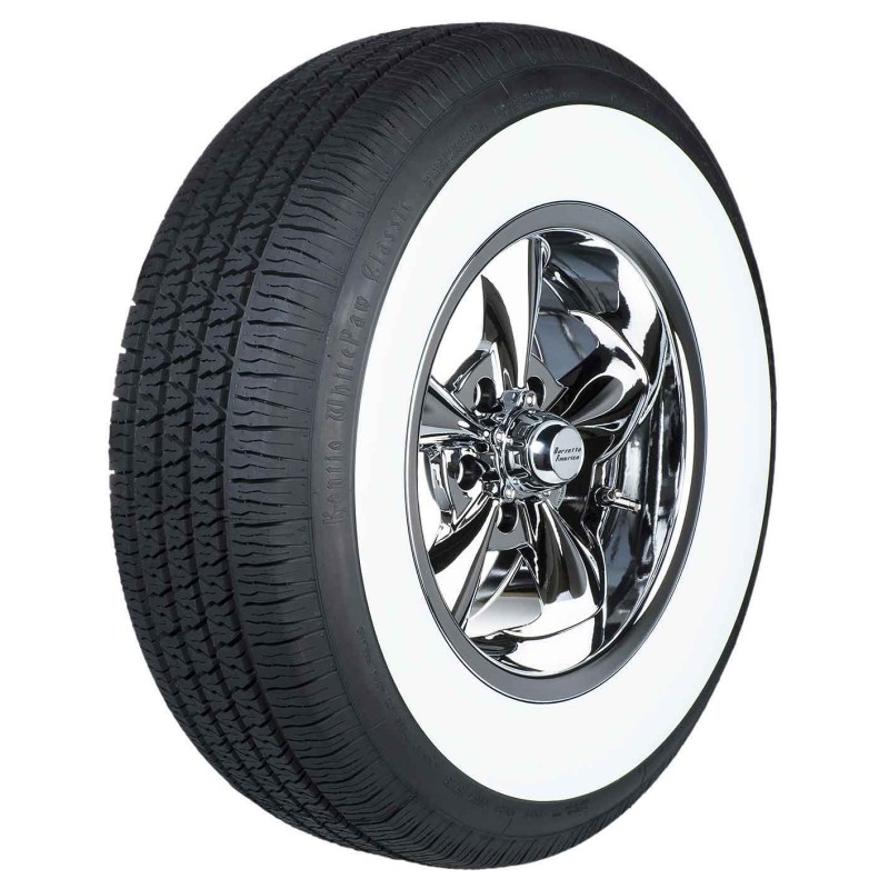 Kontio tyre 235/75R15 108R TL M+S WhitePaw Classic Whitewall 3¼" (83mm) Kontio tyre 235/75R15 108R TL M+S WhitePaw Classic Whitewall 3¼" (83mm)