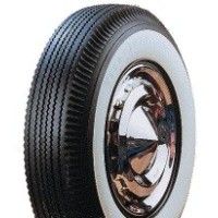 710x15 Firestone 3 1/4" Whitewall