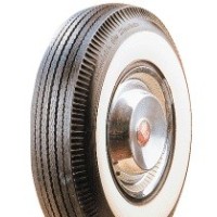 670x15  B.F.Goodrich 3 5/8" Whitewall 