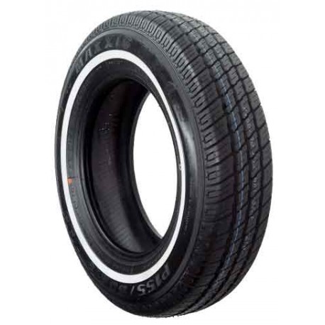 185SR13 (185R13) 85S TL MAXXIS 13MM WHITEWALL 185SR13 (185R13) 85S TL MAXXIS 13MM WHITEWALL